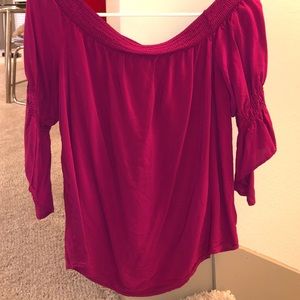 Express off the shoulder top. Make an offer.